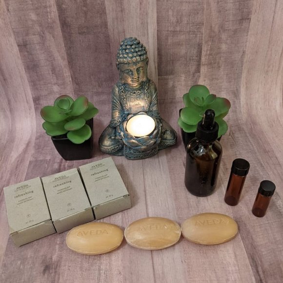 Aveda Shampure Spirit Oil in Amber Glass Vial w/Dropper Pure-Fume JUMBO 2 fl oz!